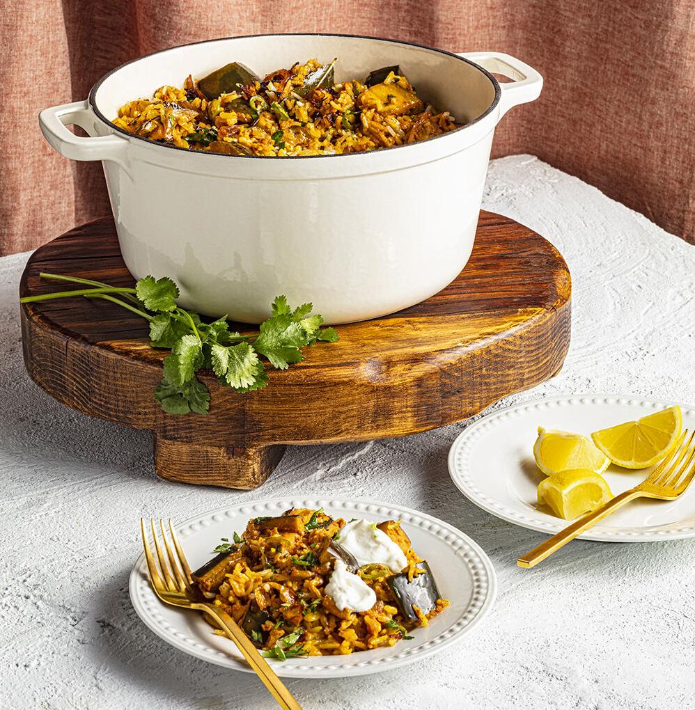Eggplant Biryani Masala
